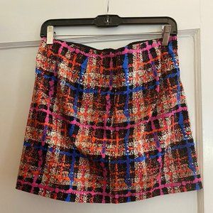 J. Crew Womens Checkered Skirt, Size 4, Never Work